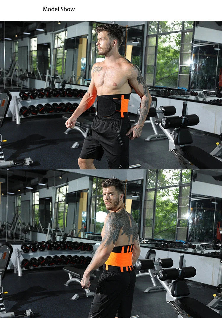 Breathable waist belt for squat support and posture correction in multiple colours