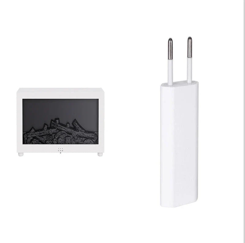 Flame Aromatherapy Diffuser with 3D flame effect, mood lighting, and essential oil diffusion capabilities