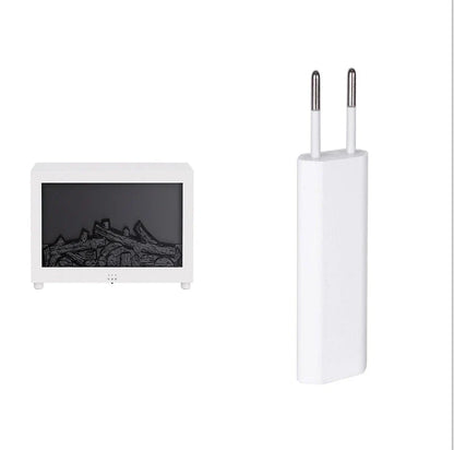 Flame Aromatherapy Diffuser with 3D flame effect, mood lighting, and essential oil diffusion capabilities