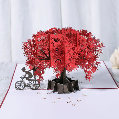 Elegant 3D pop-up wedding and anniversary greeting cards with laser-cut designs in a variety of romantic themes