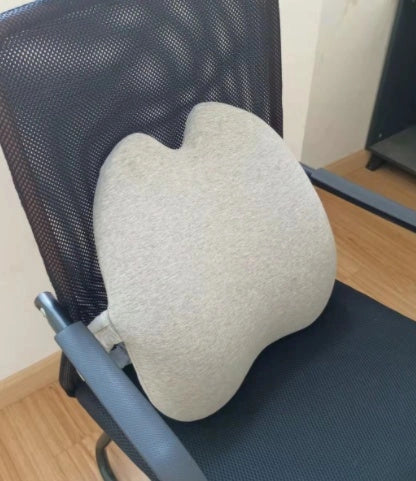 Memory foam seat cushion with lumbar support set in various colours
