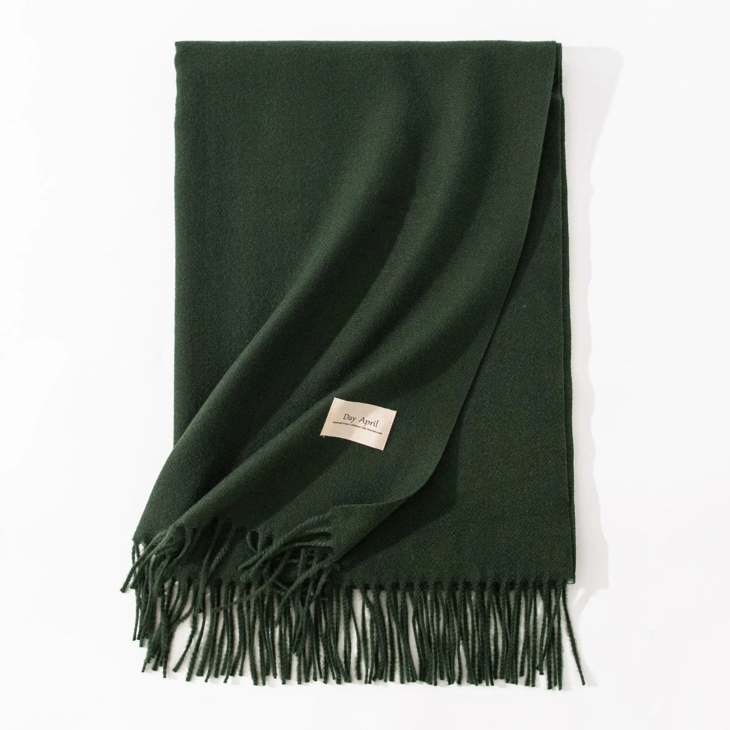 Elegant artificial cashmere scarf for women in various colors, perfect for winter warmth and style.