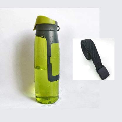 Secure Stash Water Bottle with hidden compartment for storing valuables, perfect for commuting, travel, and outdoor activities