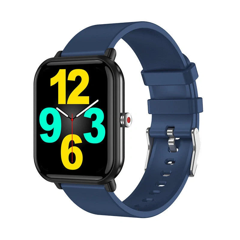 Q9 Pro Smart Bracelet Watch in various colors showcasing its sleek design and touch screen