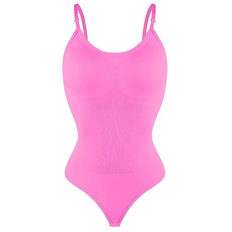 Women's Nylon Suspender Jumpsuit in various colours for body-shaping and style