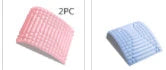 Premium lumbar spine massager for back, neck, and sciatica pain relief made with high-quality EVA foam