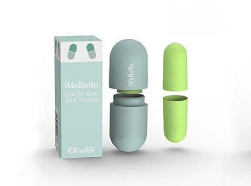 Soft sponge ear plugs with 60% noise reduction in various colours