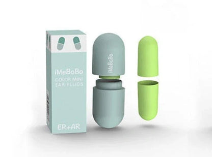 Soft sponge ear plugs with 60% noise reduction in various colours
