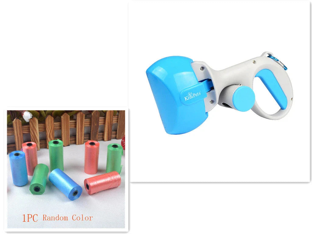 Portable Automatic Pet Waste Cleanup System with Various Color Options and Size Varieties
