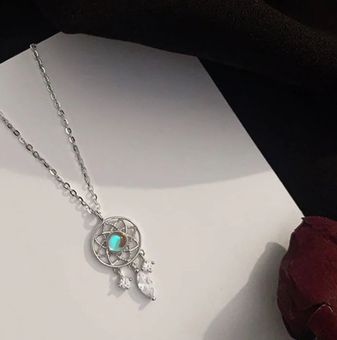 Elegant Alloy Dream Catcher Pendant for Women with unique bohemian design