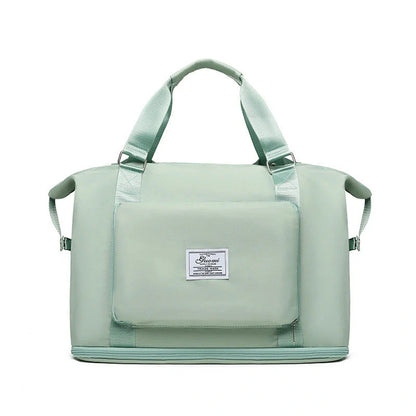 Folding travel bag for women in various colours, lightweight and durable Oxford cloth
