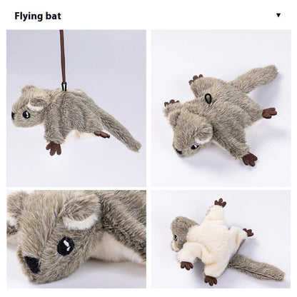 USB rechargeable interactive cat toy with realistic bird sounds for indoor cats