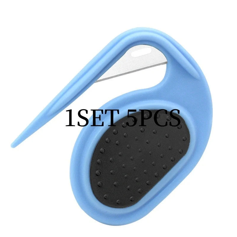 Multifunctional pet comb for knot removal and grooming in various colors