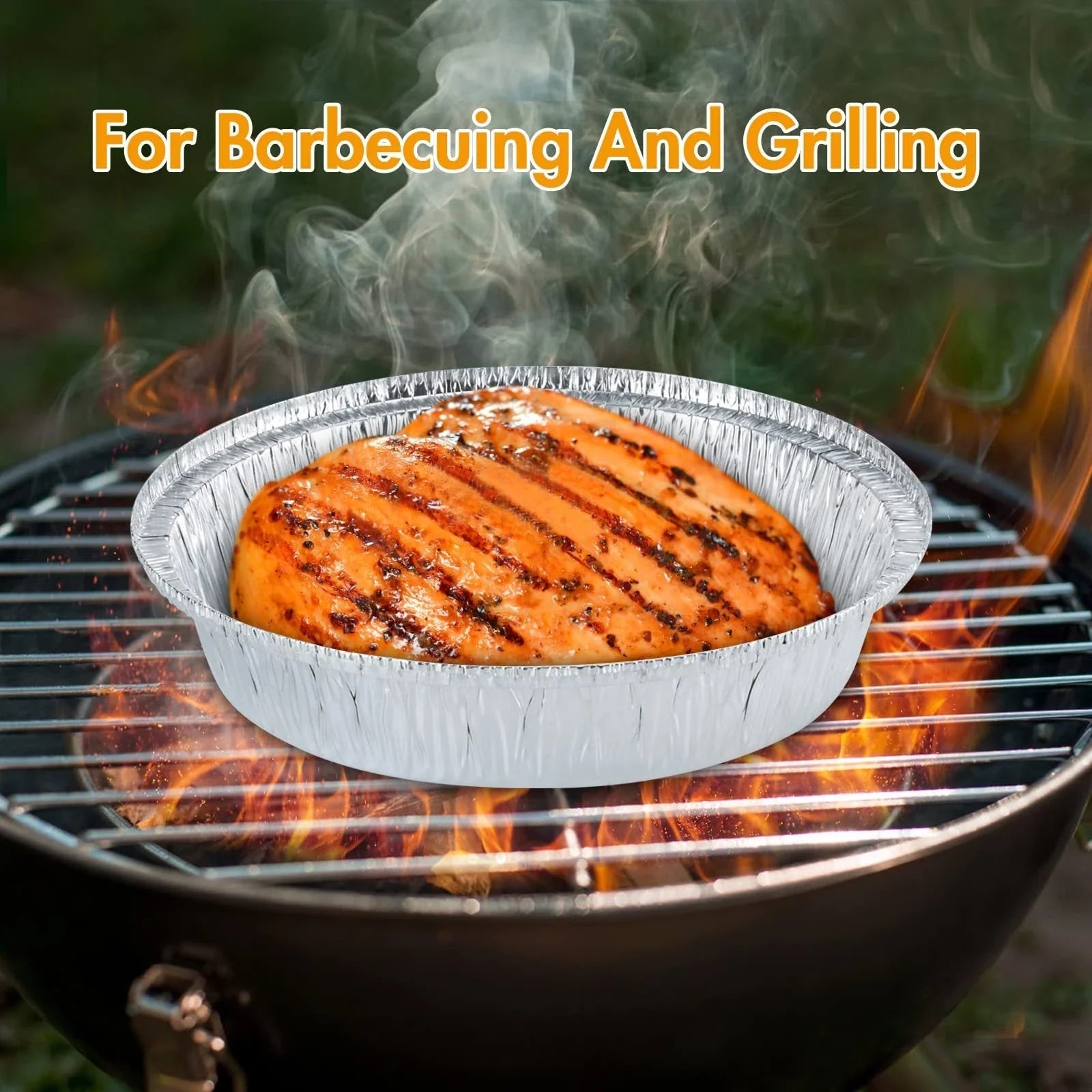 Premium disposable aluminum foil liners for air fryers, ovens, and grills - durable, non-stick, and easy to clean