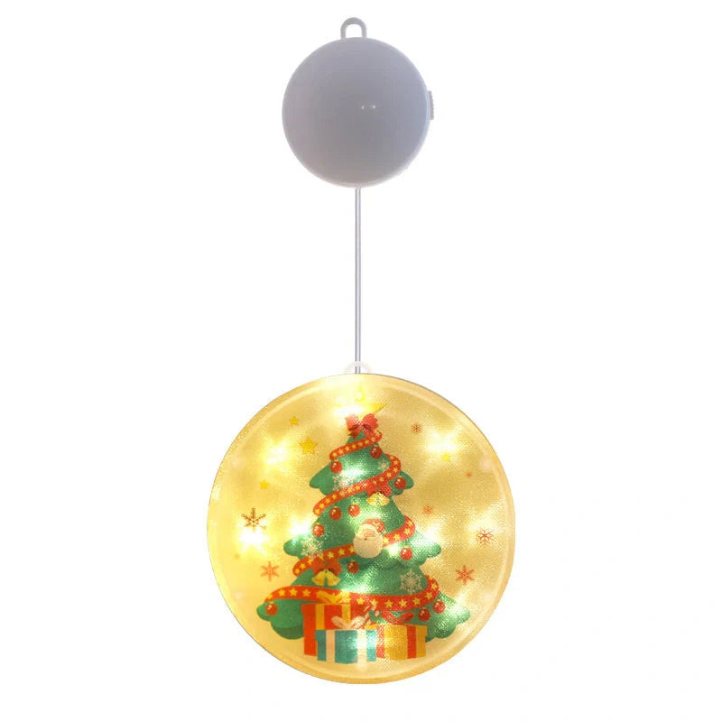 Window Decoration LED String Lights with warm white glow for Christmas