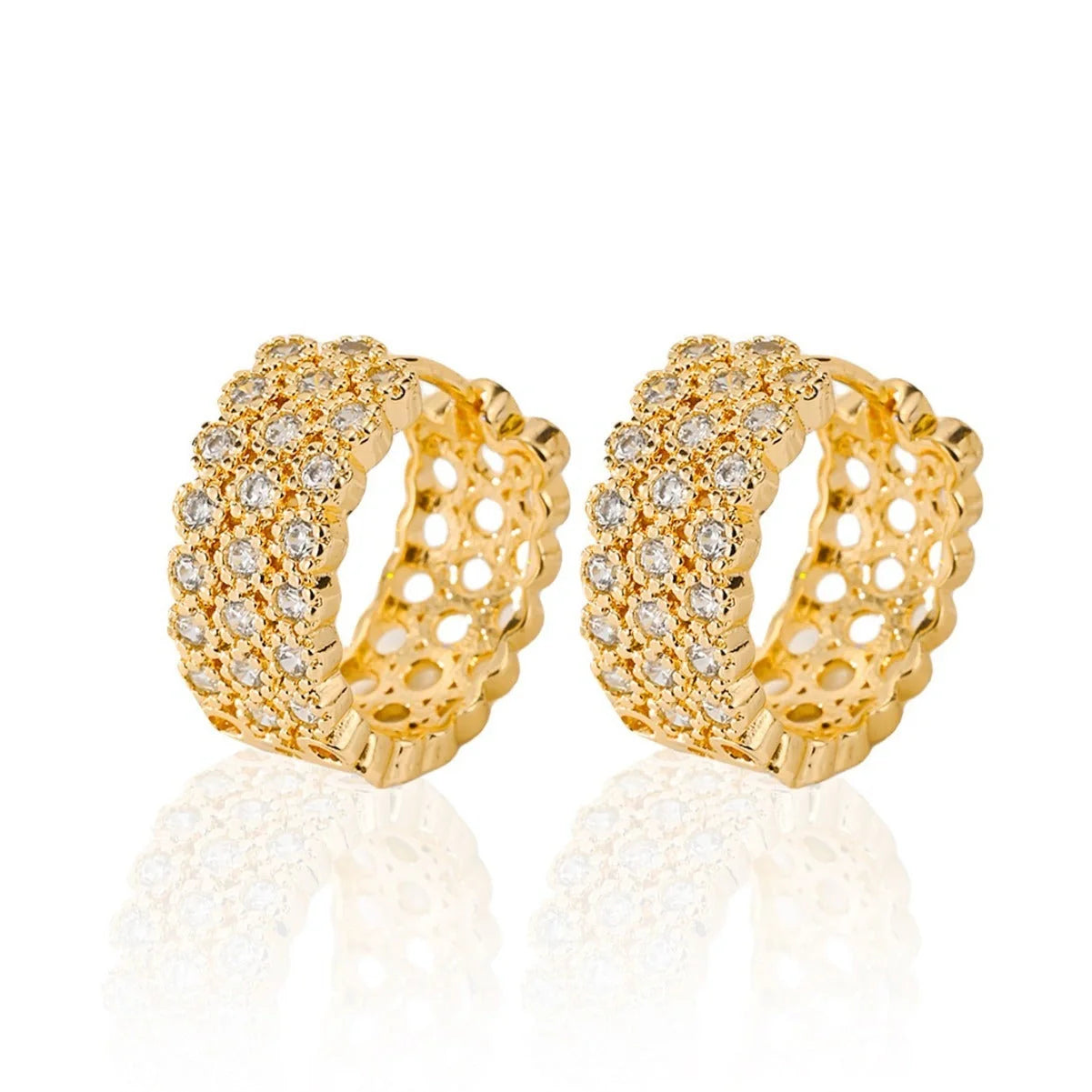 Elegant copper earrings for women with an all-matching style