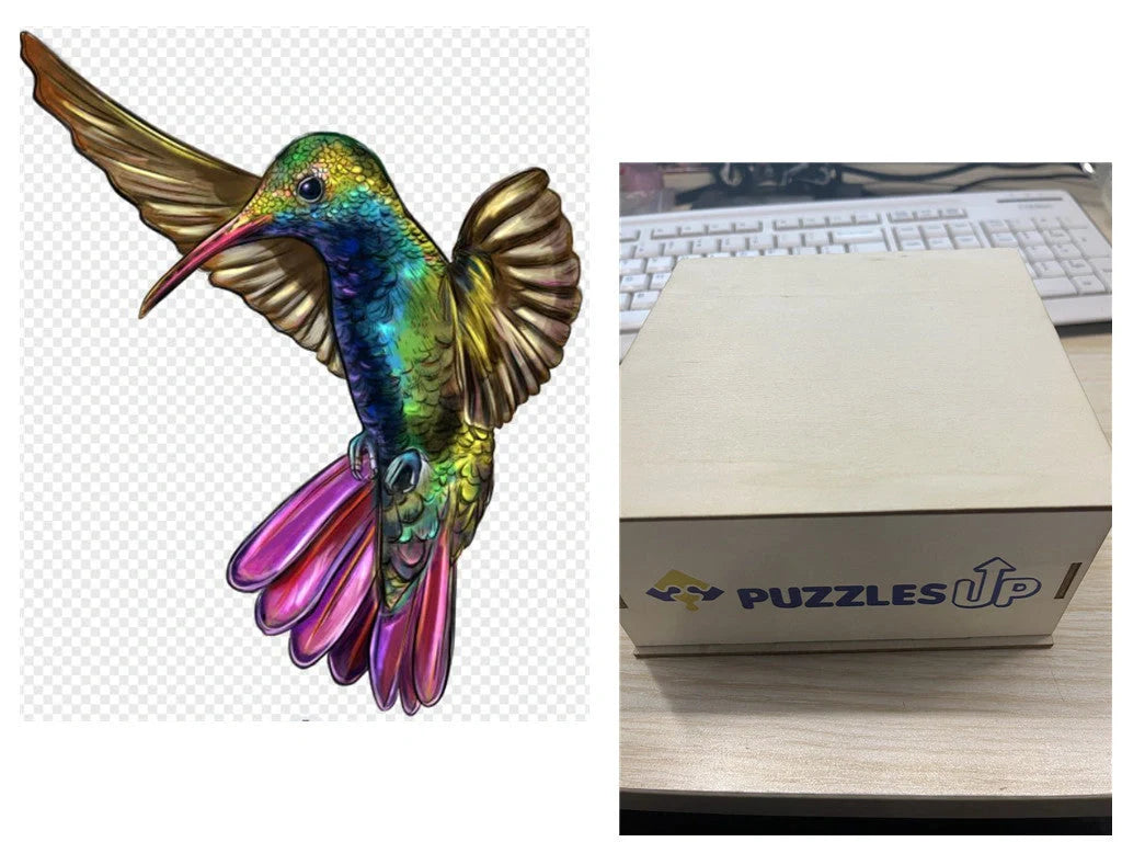 A3 Animal Wooden Puzzle with Box - Premium quality, vibrant animal designs, perfect for family fun