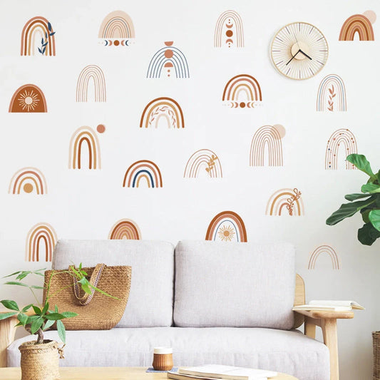 Vibrant children's cartoon PVC wall stickers for room decoration