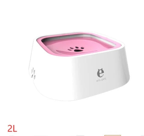 Spill-Proof Floating Pet Water Bowl with Slow Water Intake, Premium ABS & PP Construction, Available in Various Colors and Quantities