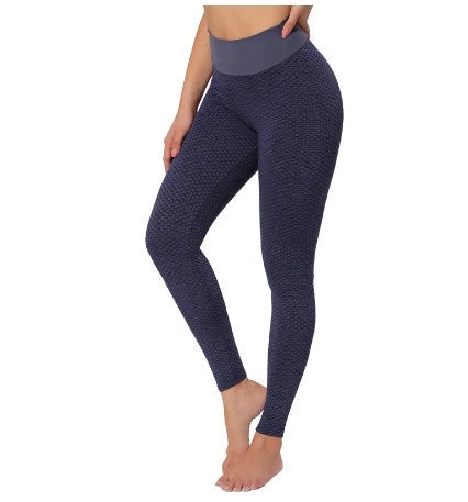 Premium plaid leggings in a variety of vibrant colors, designed for high-performance workouts and all-day comfort.
