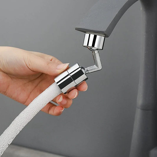 Universal Splash-proof Outer Joint Swivel Faucet with dual output modes