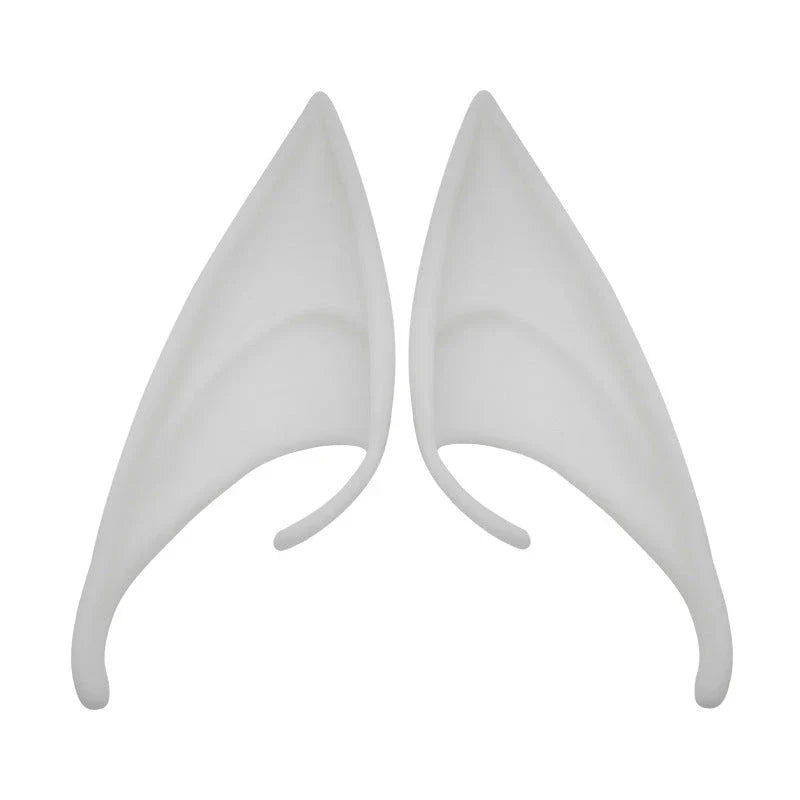 Elf ears in various colours and sizes, made from high-quality, non-toxic latex for a comfortable and realistic Halloween costume accessory