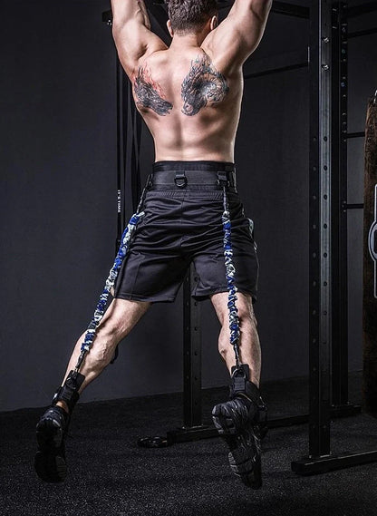 Vertical Trainer Leg Strength Resistance Bands for basketball, football, volleyball training