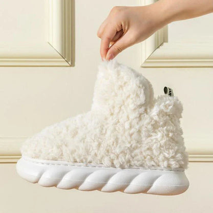 Cozy Wintertime Slippers with plush lining, waterproof heel, and variety of vibrant color options