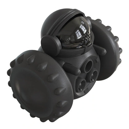 Tumbler Balance Car Dog Toy in vibrant colours, promoting pet intelligence through interactive play