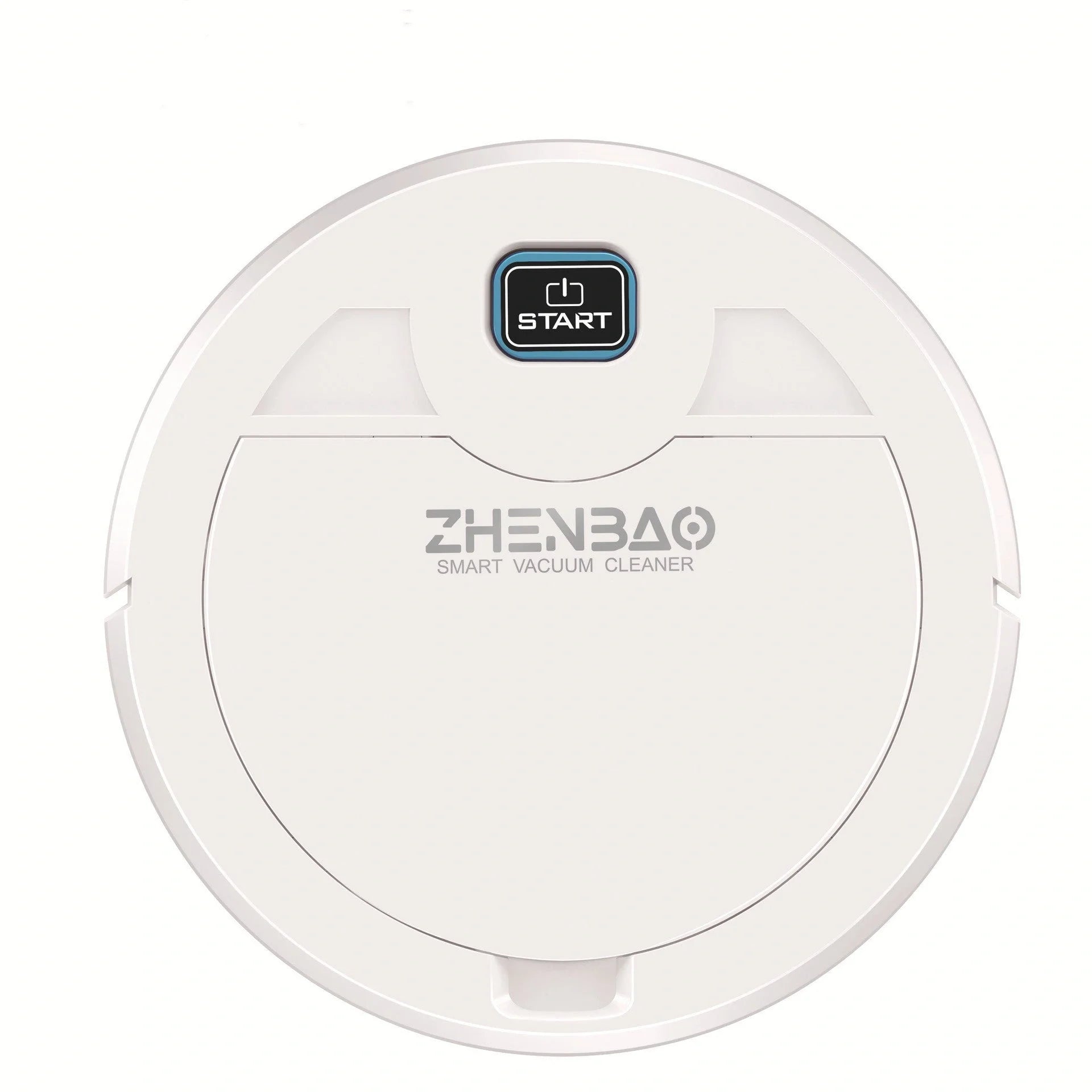 Slim robot vacuum cleaner with UV lamp for pet hairs and hard floors