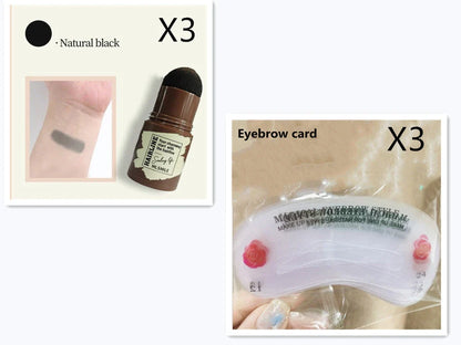 Premium Eyebrow Shaping Kit with precision stamp for effortless, natural-looking brow perfection