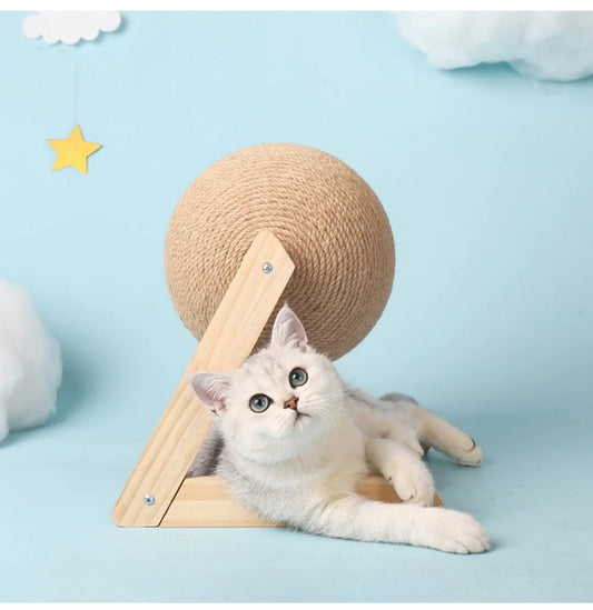 Professional Vertical Cat Toy Sisal Cat Catching Ball for furniture protection