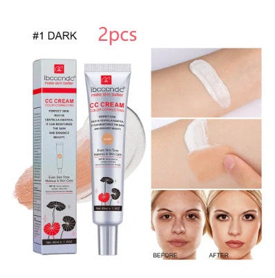 Erborian CC Cream in dark and light shades for skin radiance and protection