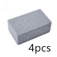 Natural pumice barbecue cleaning brick for chemical-free grill maintenance