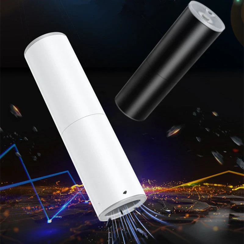 Compact 120W portable handheld vacuum cleaner for cars with multiple attachments