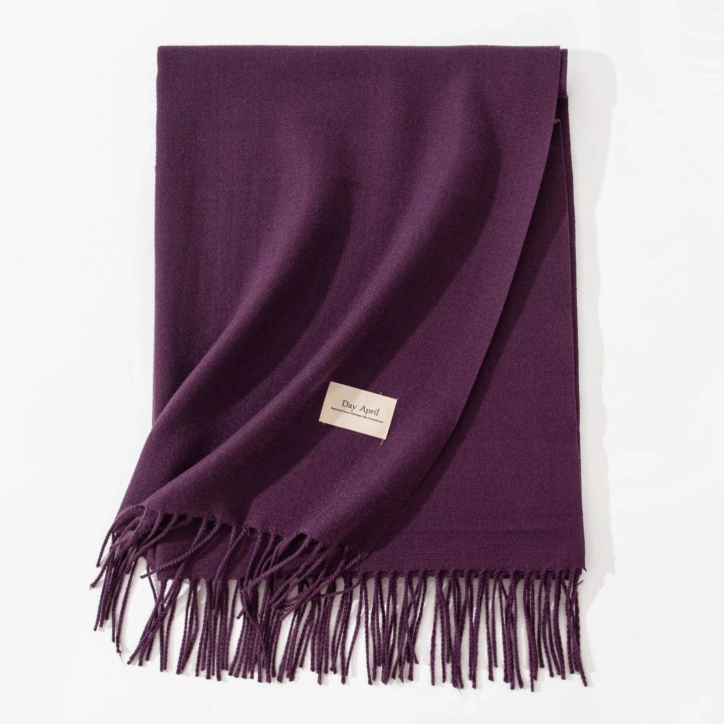 Elegant artificial cashmere scarf for women in various colors, perfect for winter warmth and style.