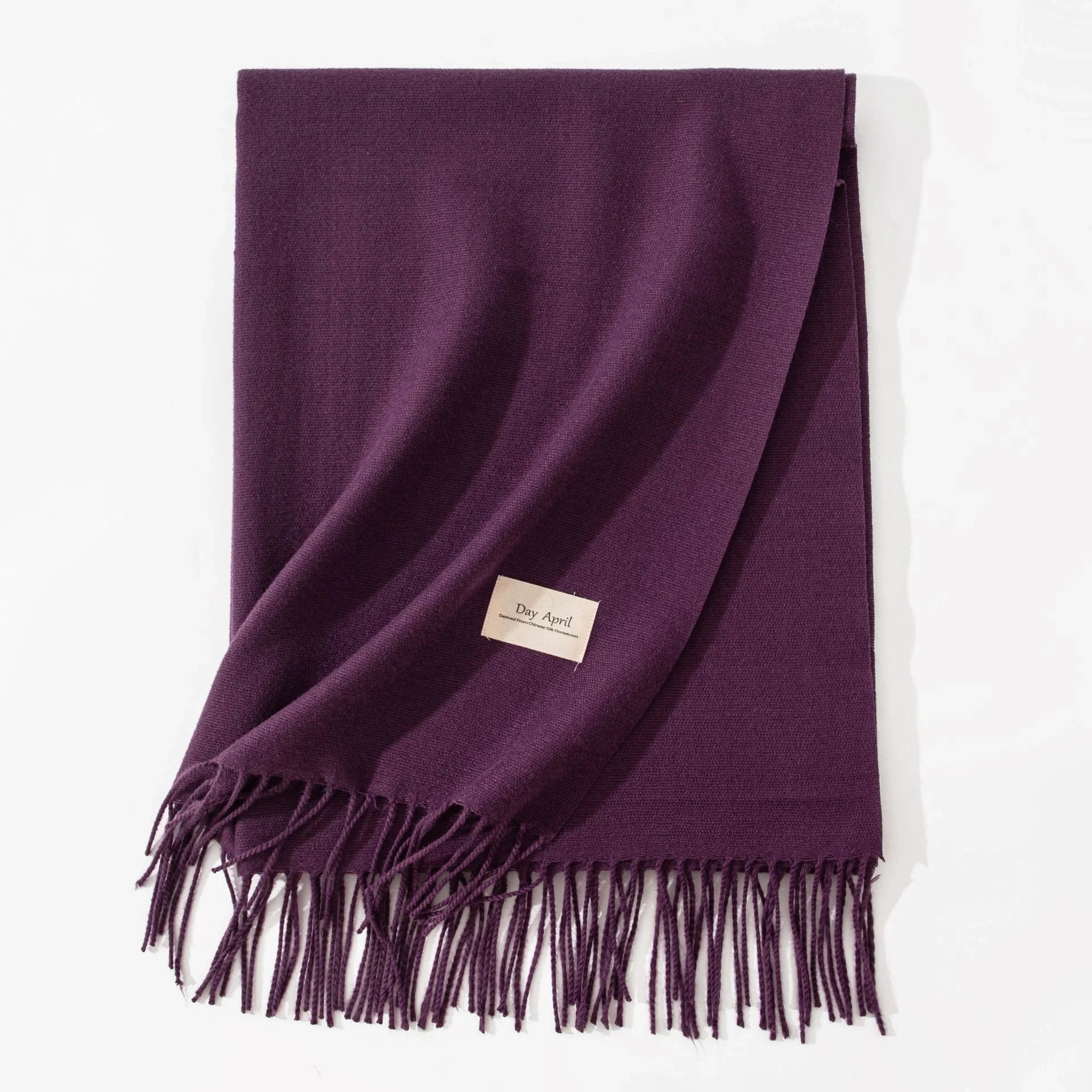 Elegant artificial cashmere scarf for women in various colors, perfect for winter warmth and style.