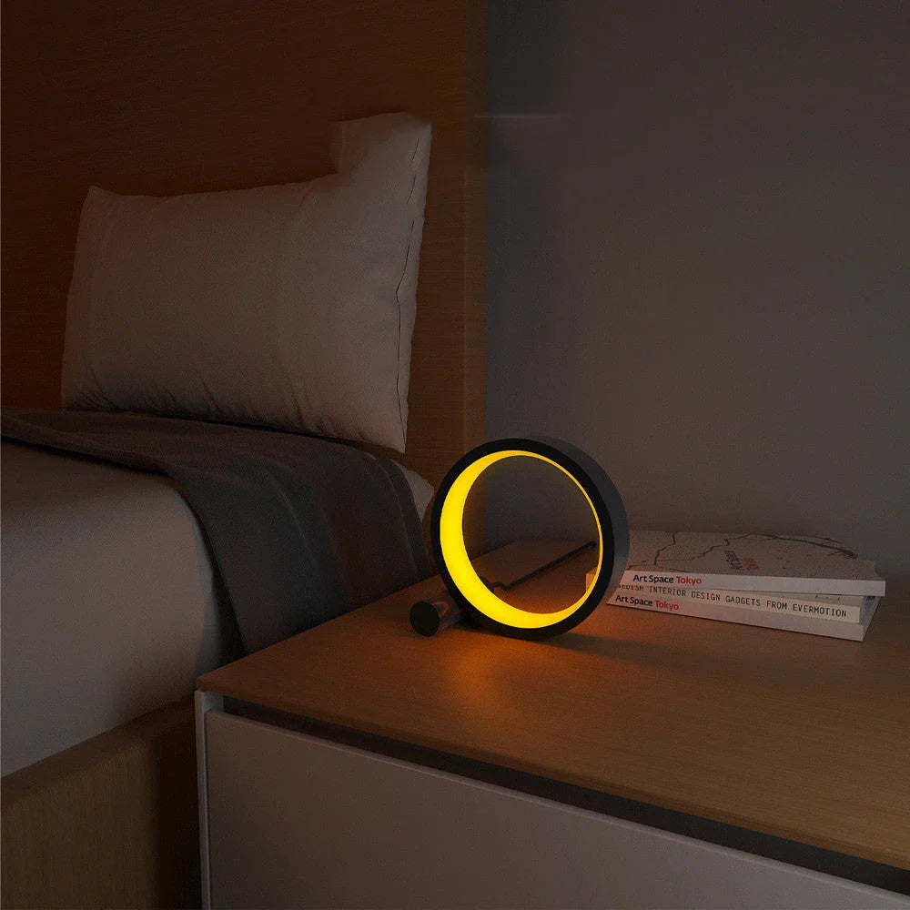 Customizable smart LED night light with music-syncing capabilities and a wide range of RGB color options for mood lighting