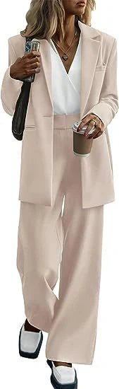 Elegant Women's Casual Suit in various solid colours for a stylish look