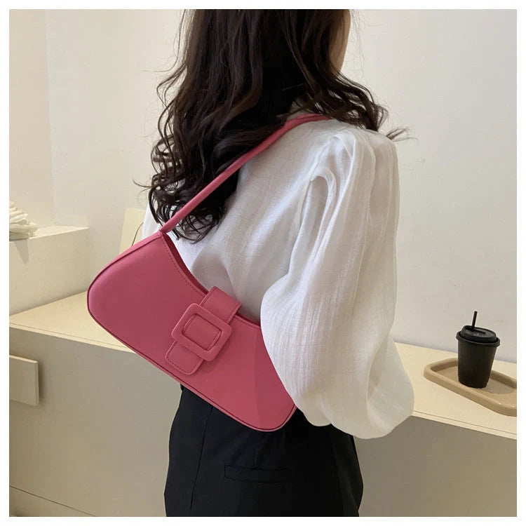 Retro Western style PU crossbody small square bag in classic colours