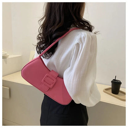 Retro Western style PU crossbody small square bag in classic colours
