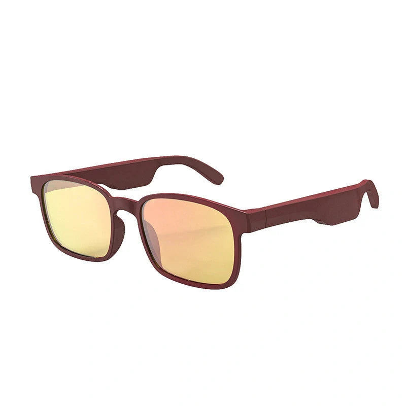 Bluetooth 5.0 smart sunglasses with waterproof design for sports and calls