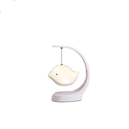 Soothing Bedside Lamp: Multi-Color Dimmable LED Bird Night Light with Stepless Dimming and USB Charging