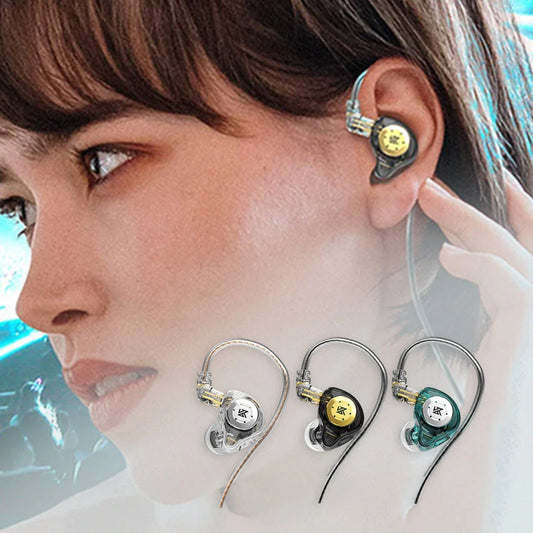 KZ EDX Pro Earphones with powerful bass, noise cancellation, and ergonomic design for active lifestyles.