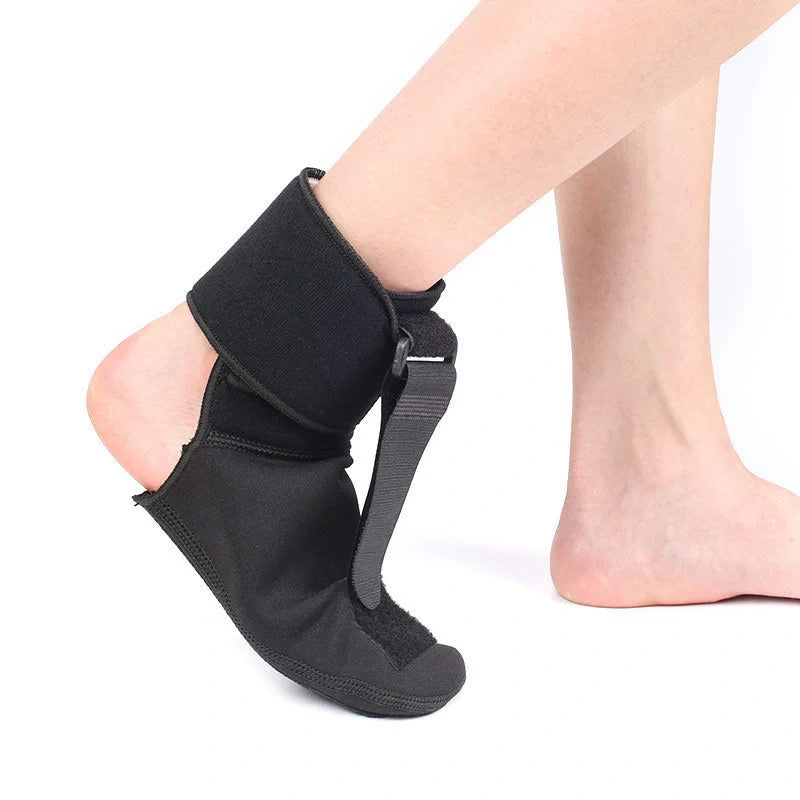 Premium ankle support brace with innovative dual-turning design for foot drop recovery and rehabilitation