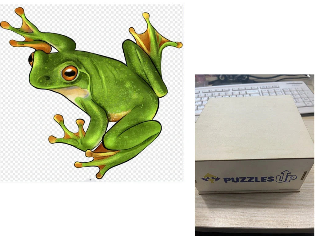 A3 Animal Wooden Puzzle with Box - Premium quality, vibrant animal designs, perfect for family fun