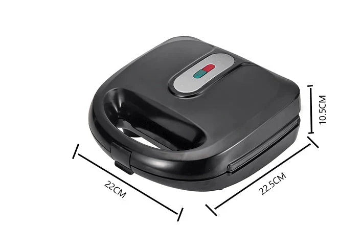 Versatile 6-in-1 Waffle Maker with EU Plug: Grill, Sandwich, and Breakfast Delight