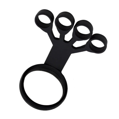Premium silicone finger strengthener device for improving hand grip, relieving arthritis pain, and building finger dexterity