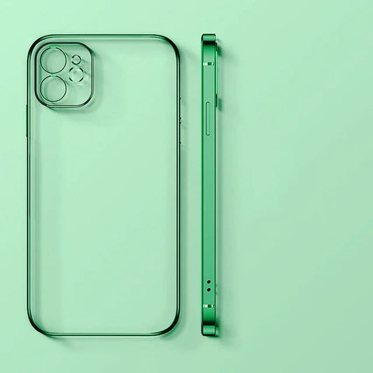 Transparent and ultra-thin mobile phone case in various colours for iPhone 12 Pro Max