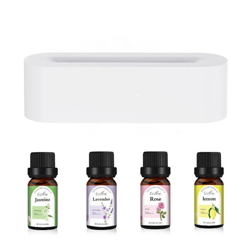 Flame Ambiance Ultrasonic Diffuser with Soothing Aromatherapy and Realistic LED Fire Effect